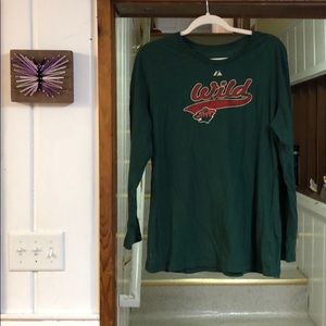 Majestic Wild Hockey Long-Sleeved Tee!